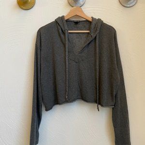 Bleusalt Cropped Hoodie